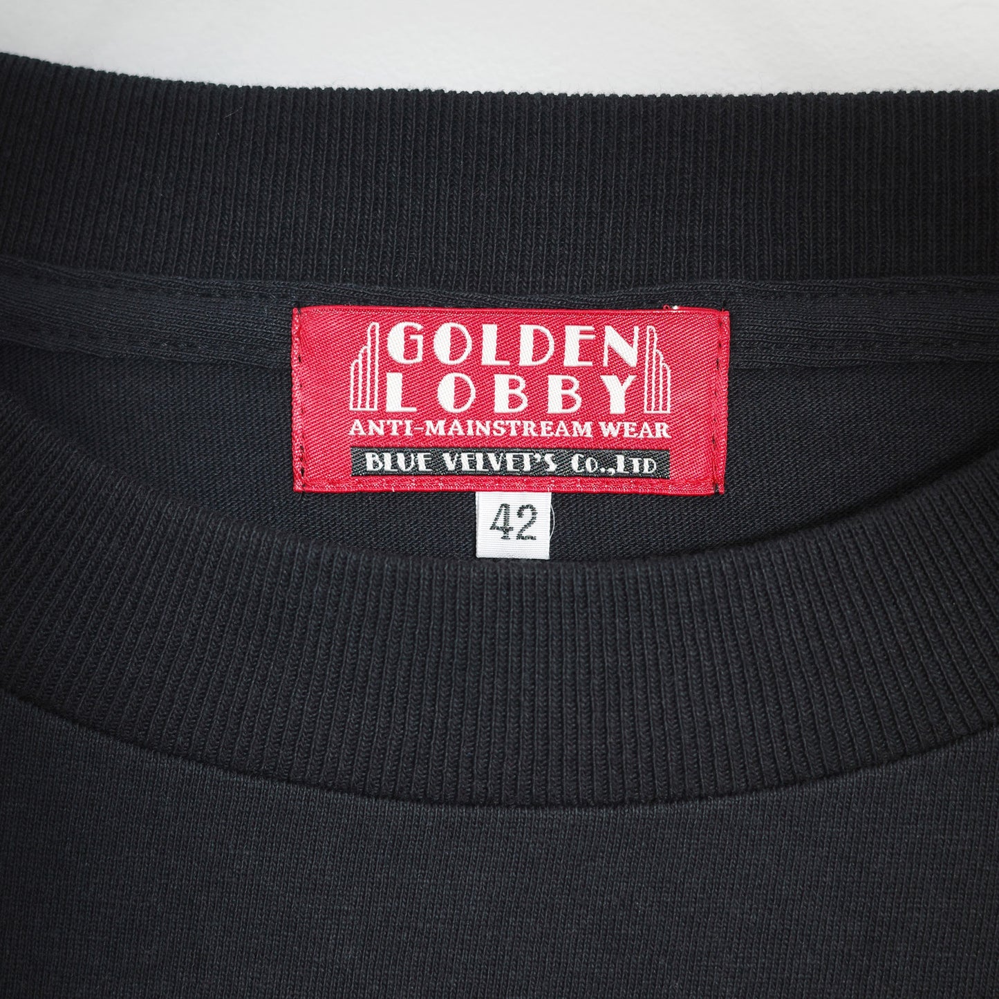 【数量限定】)MARCY'S & BLUE VELVET'S L/S TEE MCBV-02 BLACK