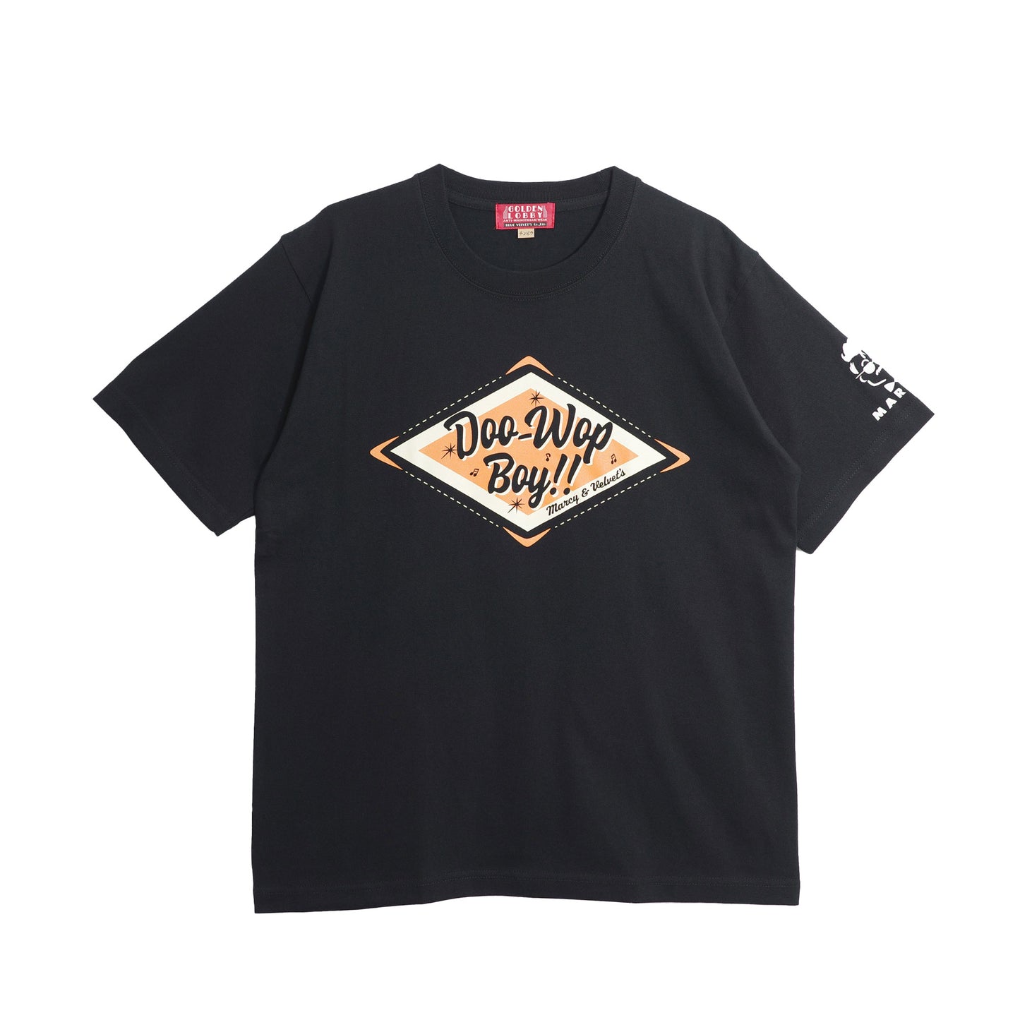 【数量限定】)MARCY'S & BLUE VELVET'S S/S TEE MCBV-01 BLACK