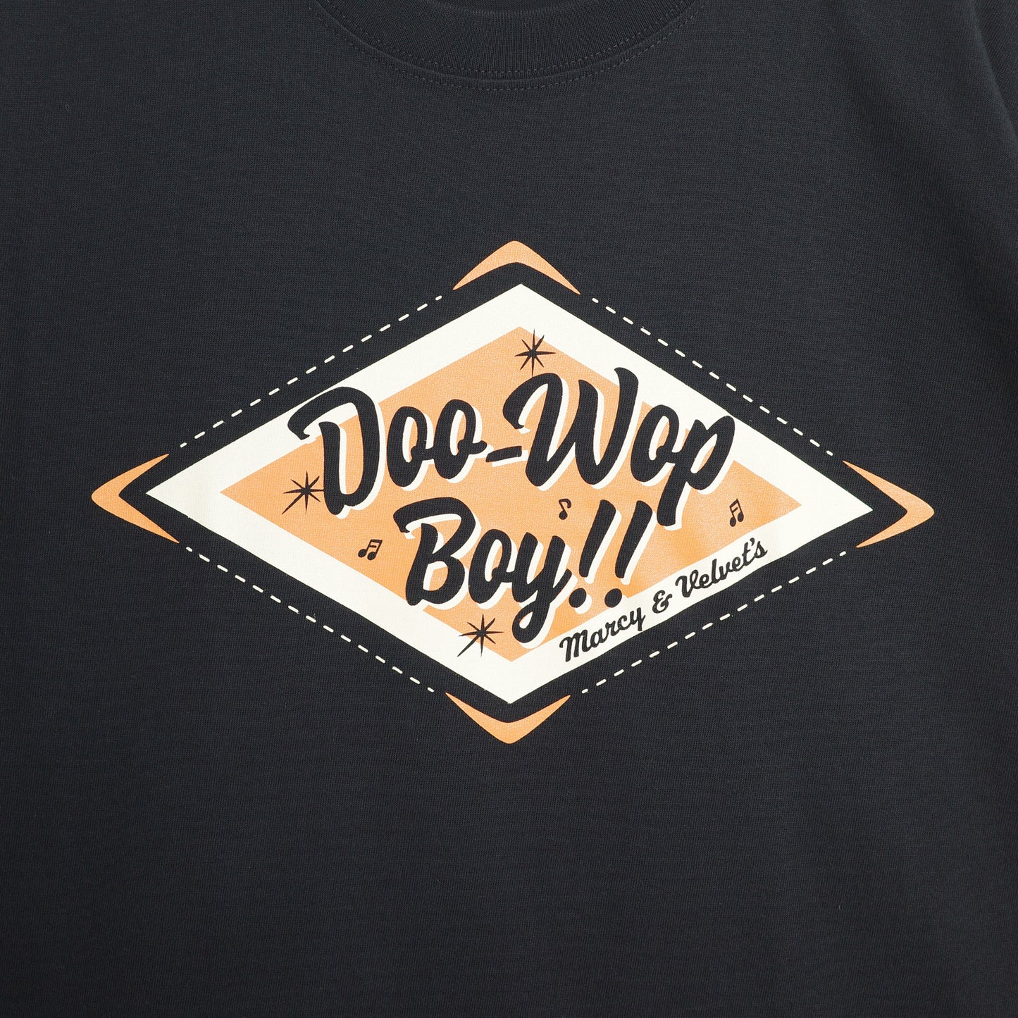 【数量限定】)MARCY'S & BLUE VELVET'S S/S TEE MCBV-01 BLACK