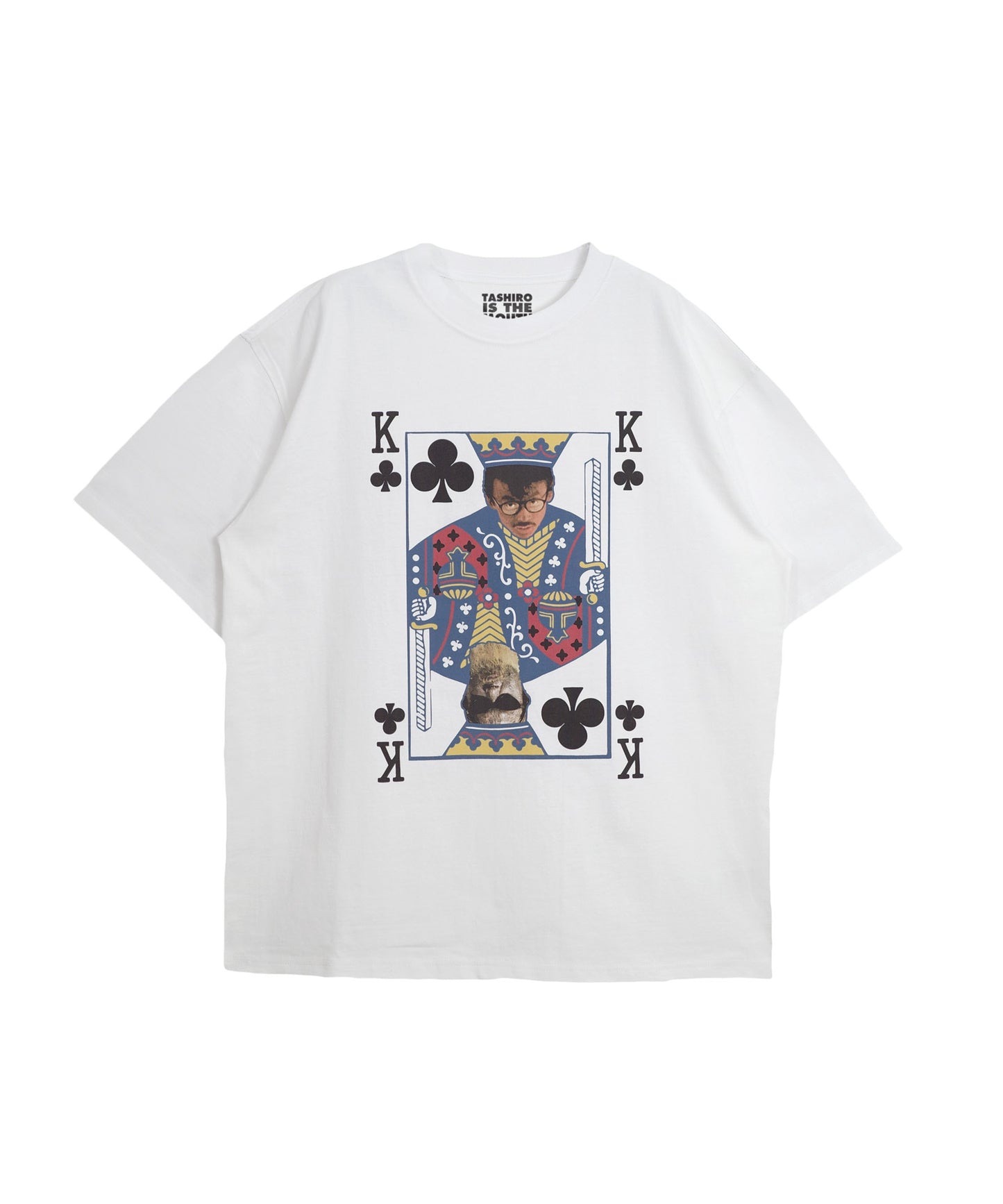 TASHIRO IS THE MOUTH 半袖Tシャツ TITM-2501 WHITE