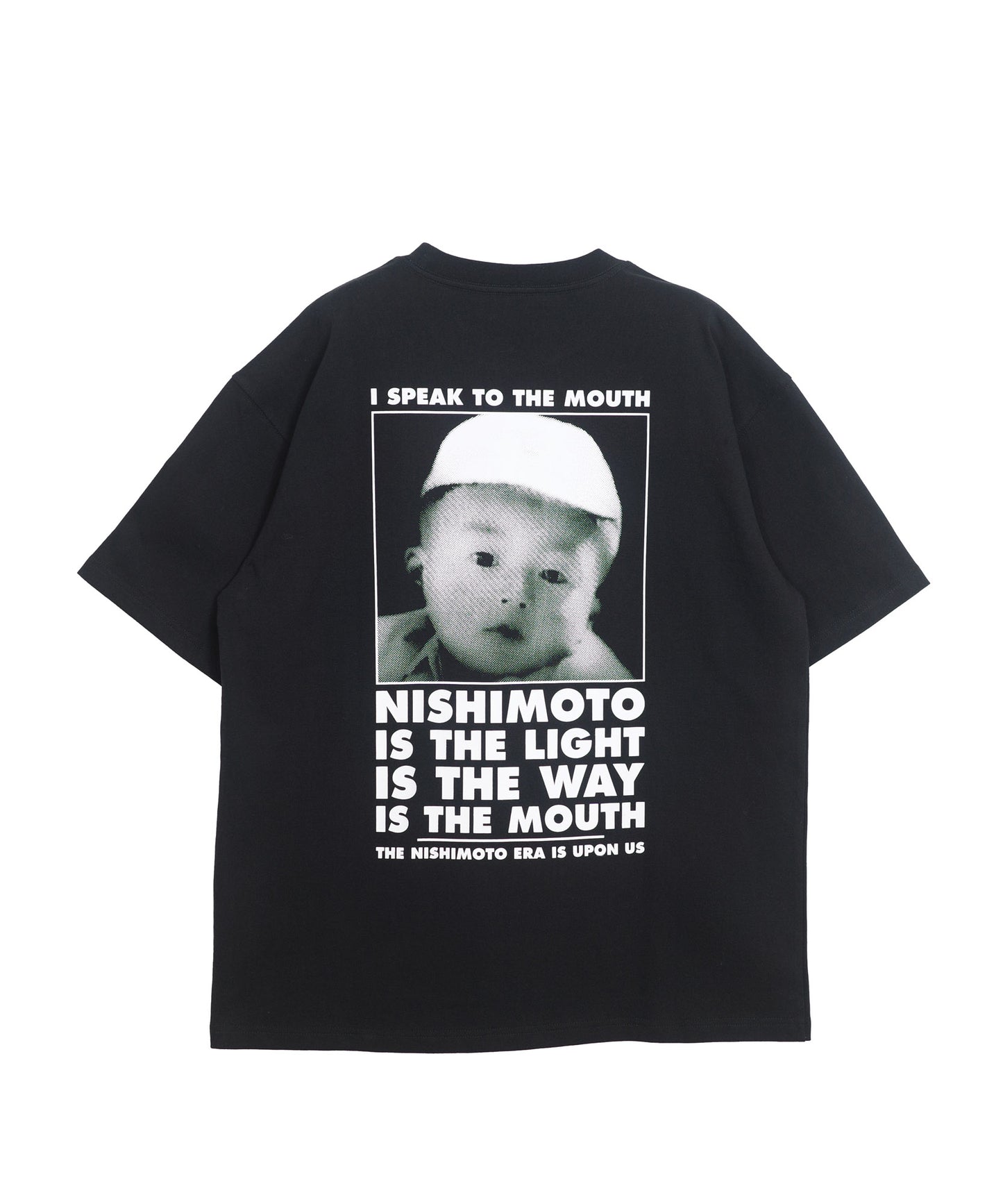 TASHIRO IS THE MOUTH 半袖Tシャツ TITM-C01 BLACK