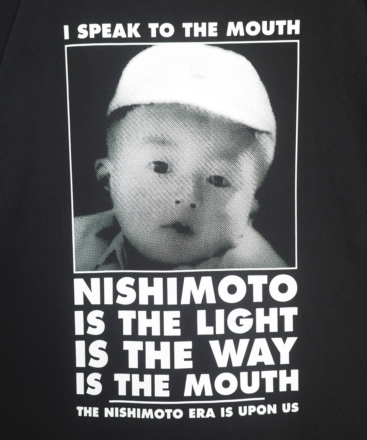 TASHIRO IS THE MOUTH 半袖Tシャツ TITM-C01 BLACK