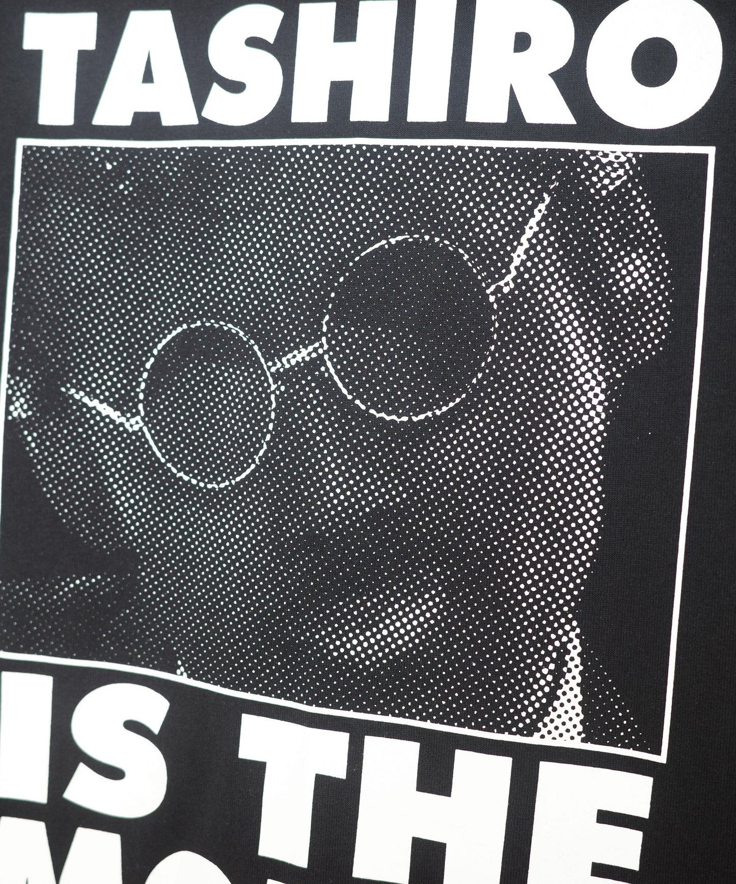 TASHIRO IS THE MOUTH 半袖Tシャツ TITM-B01 BLACK