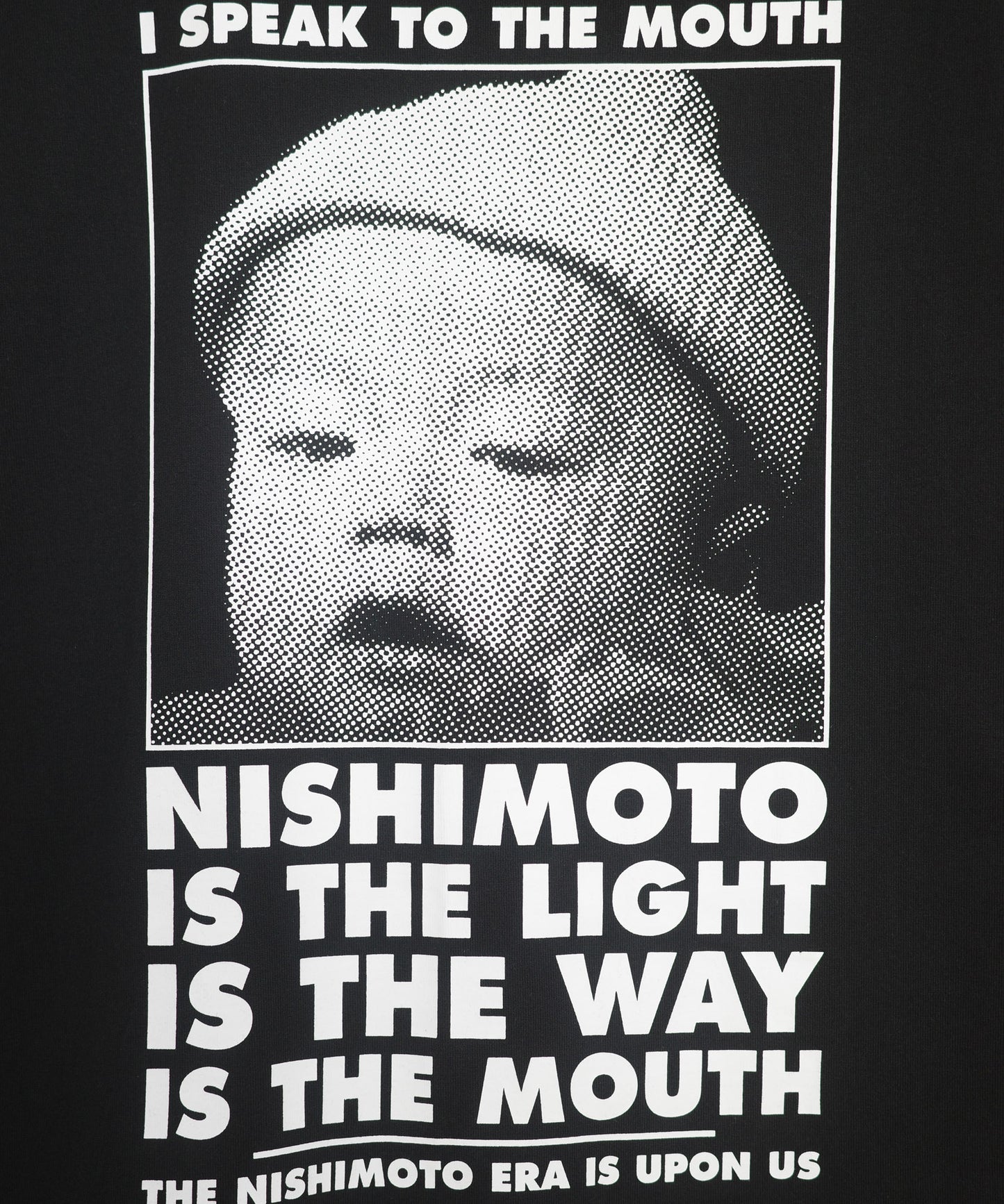 TASHIRO IS THE MOUTH 半袖Tシャツ TITM-B01 BLACK