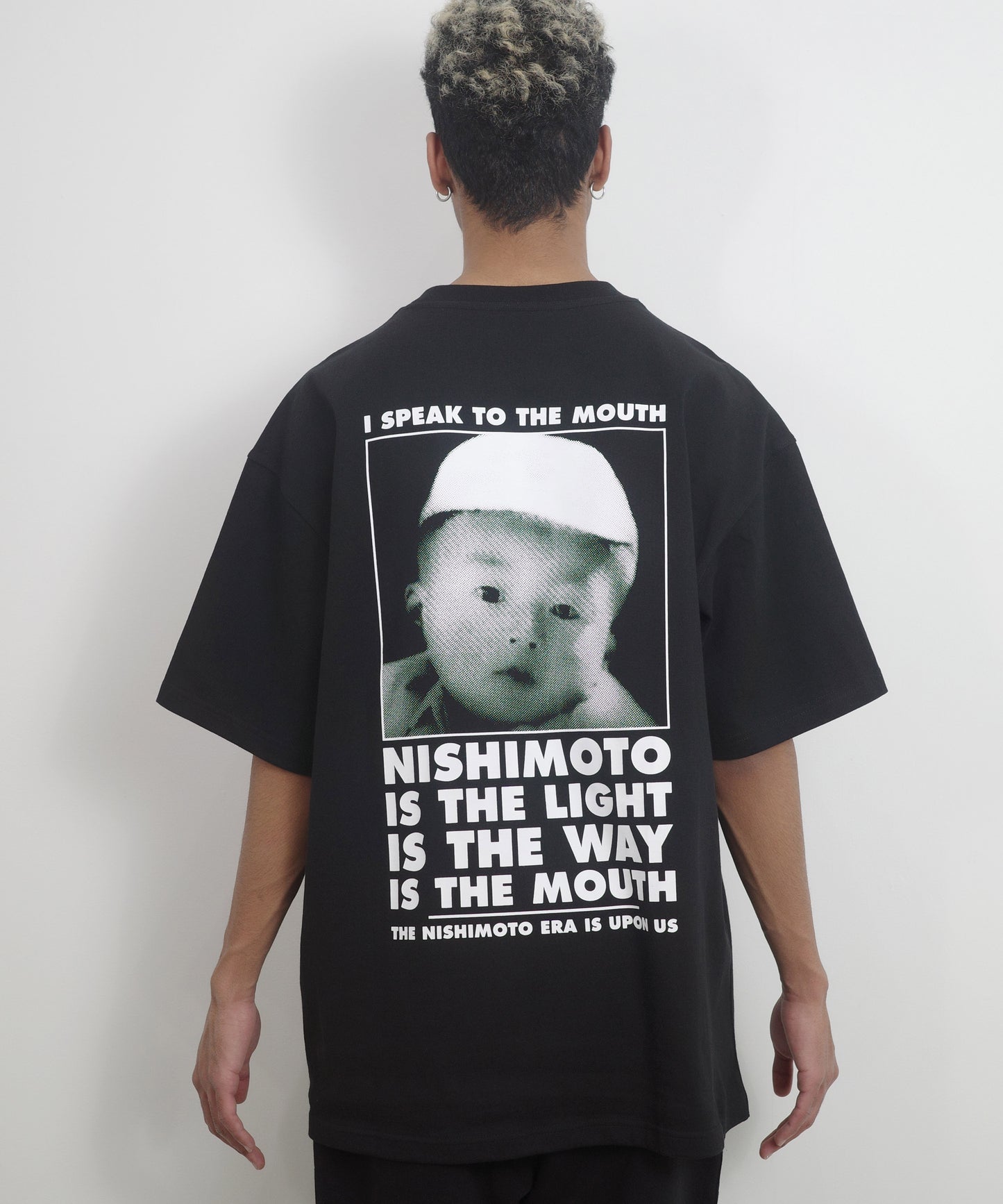 TASHIRO IS THE MOUTH 半袖Tシャツ TITM-C01 BLACK