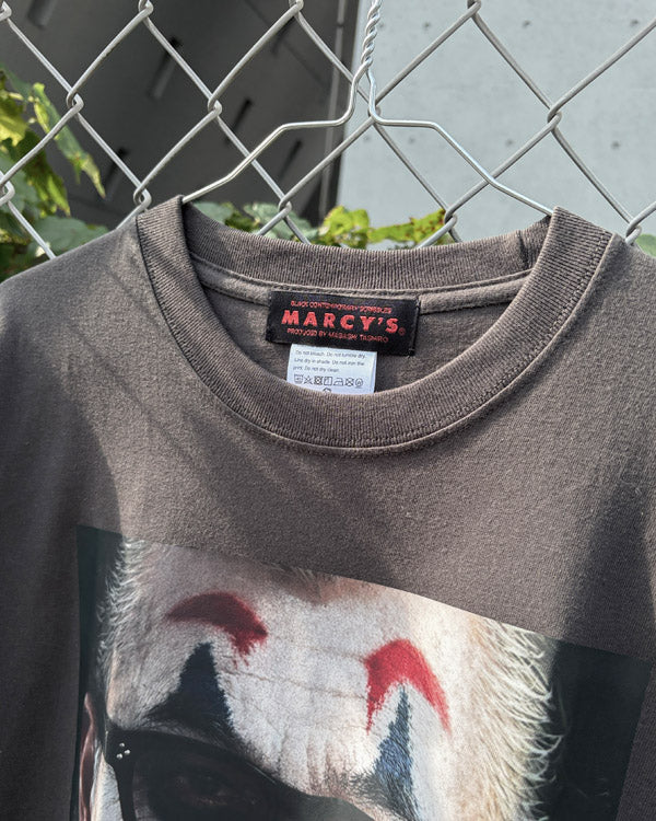 MARCYS' 半袖Tee CHARCOAL BLACK