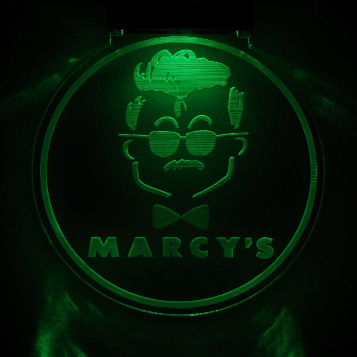 MARCY'S 光るアクリルキーホルダー