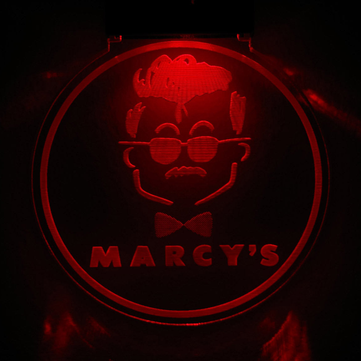 MARCY'S 光るアクリルキーホルダー