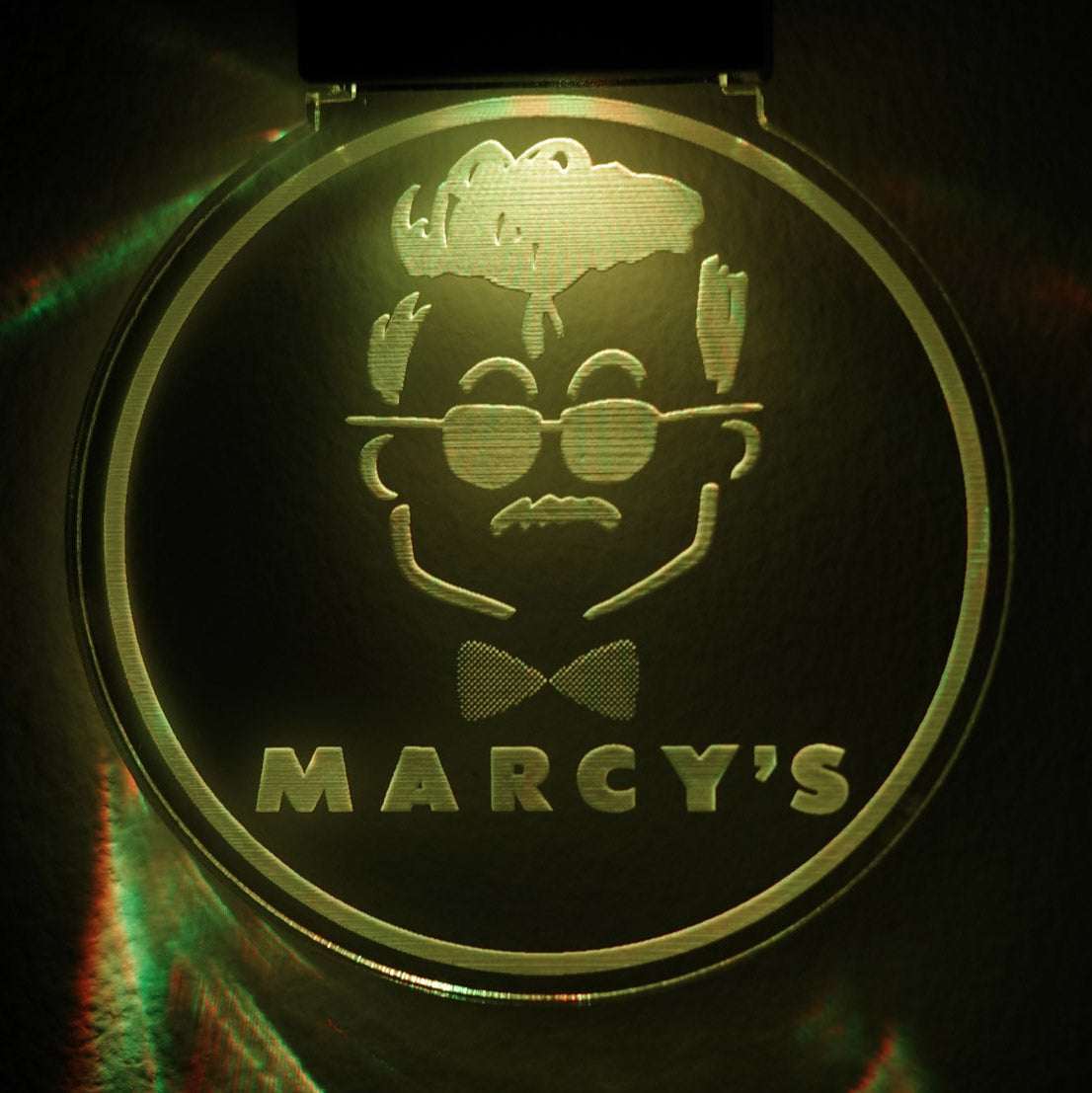 MARCY'S 光るアクリルキーホルダー