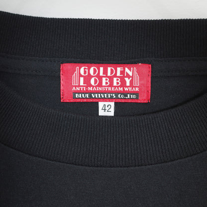 【数量限定】)MARCY'S & BLUE VELVET'S L/S TEE MCBV-02 BLACK