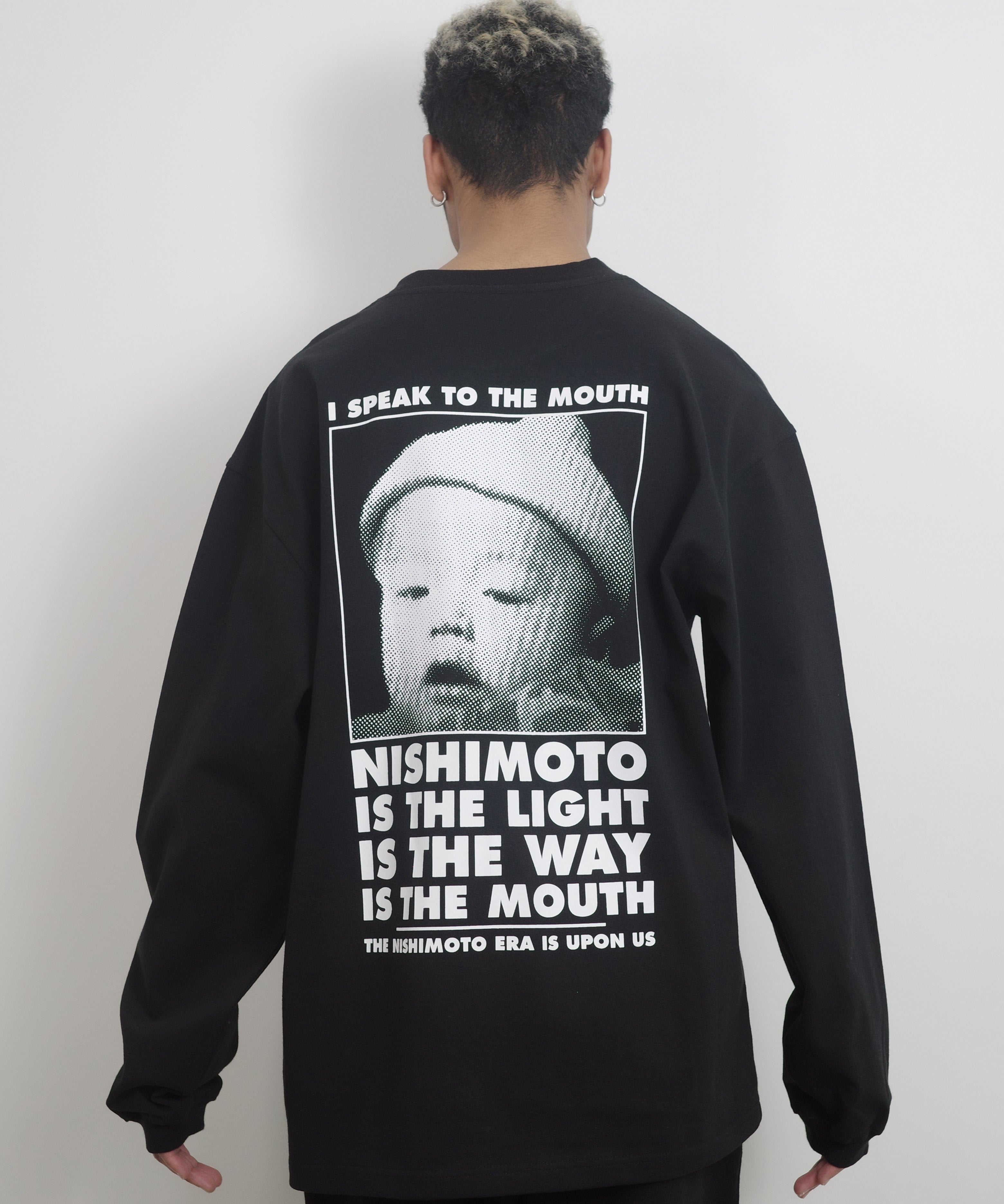 TASHIRO IS THE MOUTH 長袖Tシャツ TITM-B02 BLACK – MARCY'S
