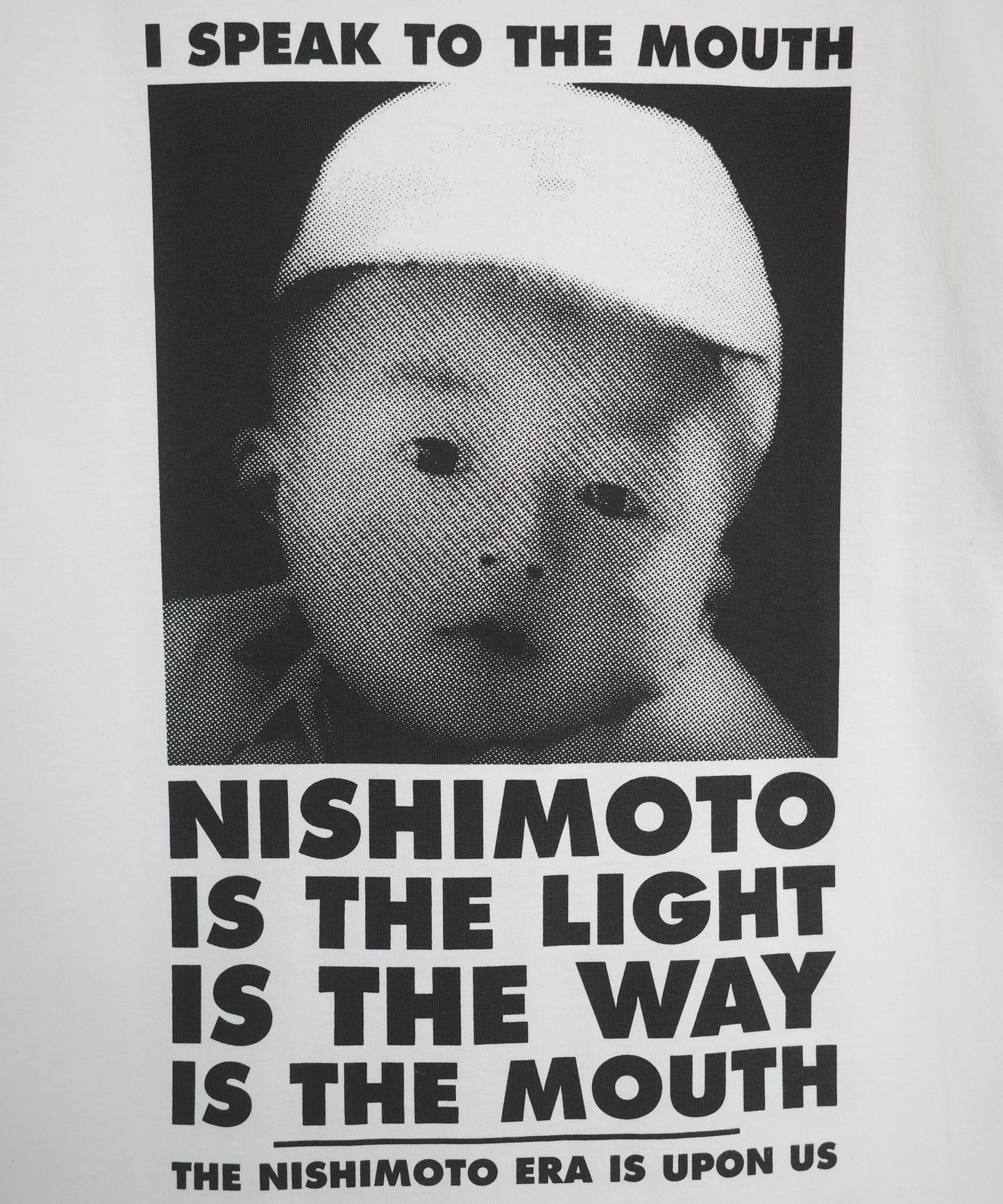 TASHIRO IS THE MOUTH 長袖Tシャツ TITM-C02 WHITE
