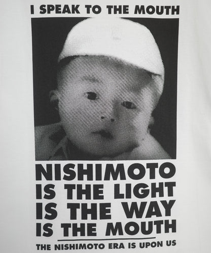 TASHIRO IS THE MOUTH 長袖Tシャツ TITM-C02 WHITE