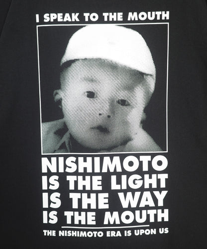 TASHIRO IS THE MOUTH 長袖Tシャツ TITM-C02 BLACK