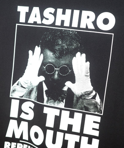 TASHIRO IS THE MOUTH 長袖Tシャツ TITM-A02 BLACK