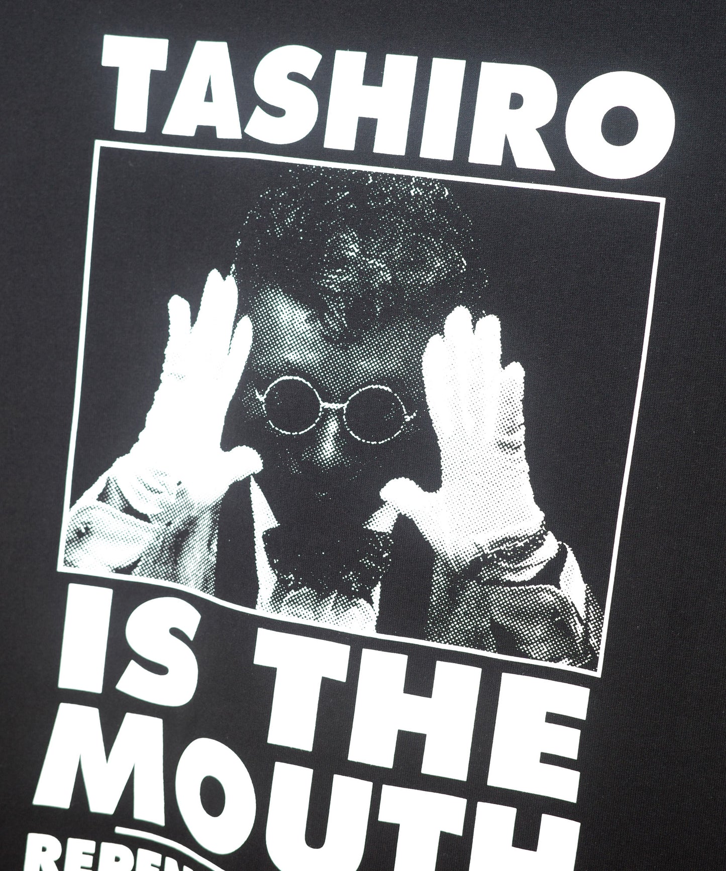 TASHIRO IS THE MOUTH 半袖Tシャツ TITM-A01 BLACK