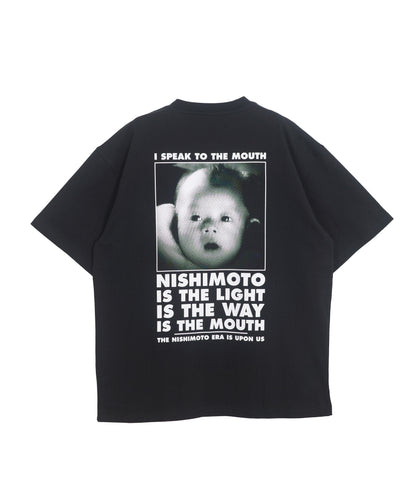 TASHIRO IS THE MOUTH 半袖Tシャツ TITM-A01 BLACK