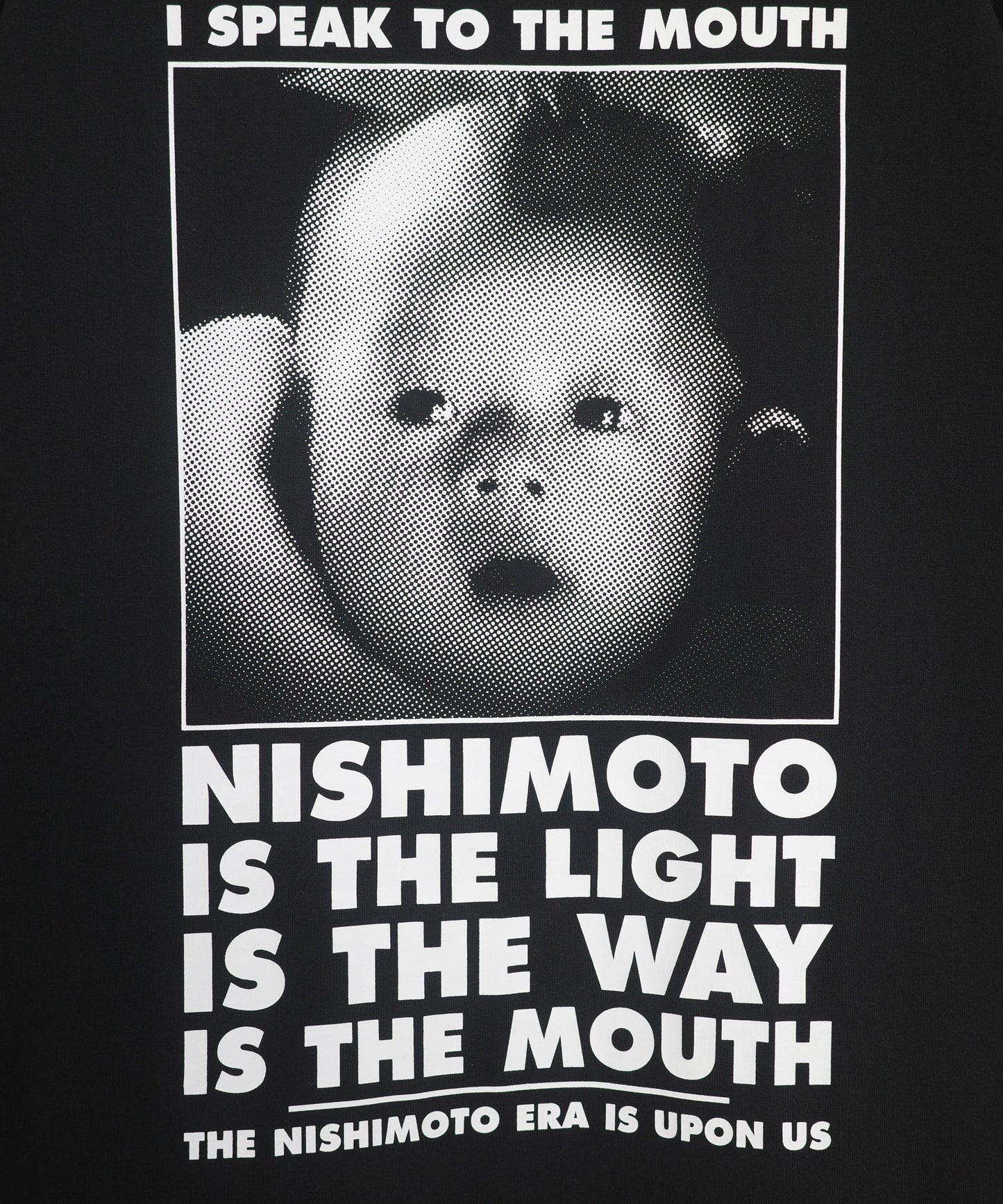 TASHIRO IS THE MOUTH 半袖Tシャツ TITM-A01 BLACK