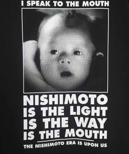 TASHIRO IS THE MOUTH 半袖Tシャツ TITM-A01 BLACK