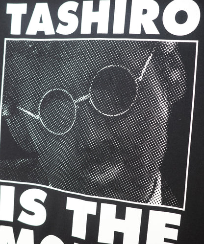 TASHIRO IS THE MOUTH 半袖Tシャツ TITM-B01 BLACK