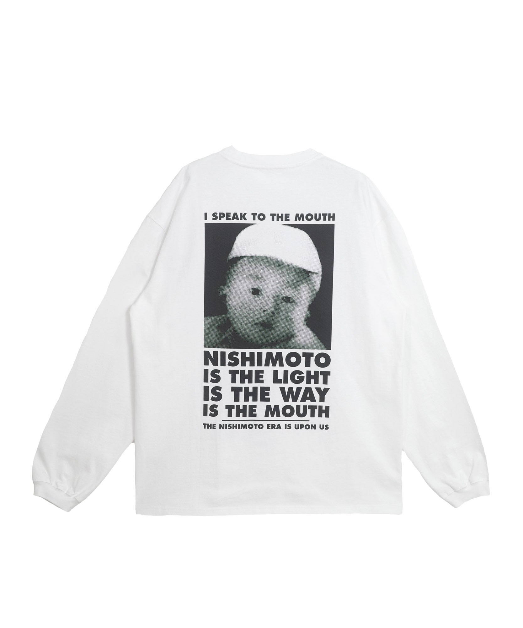 TASHIRO IS THE MOUTH 長袖Tシャツ TITM-C02 WHITE – MARCY'S
