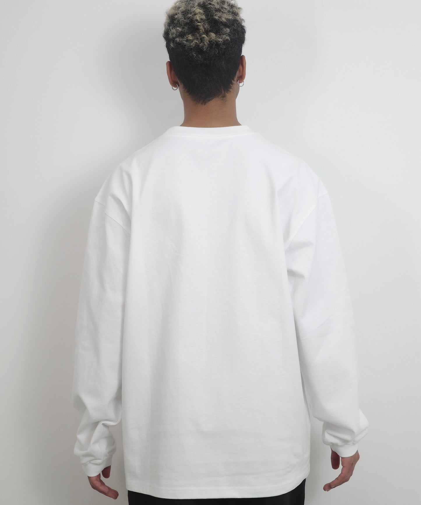 TASHIRO IS THE MOUTH 長袖Tシャツ TITM-2502 WHITE