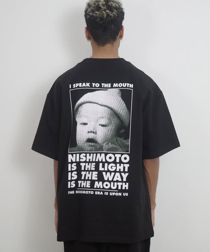 TASHIRO IS THE MOUTH 半袖Tシャツ TITM-B01 BLACK