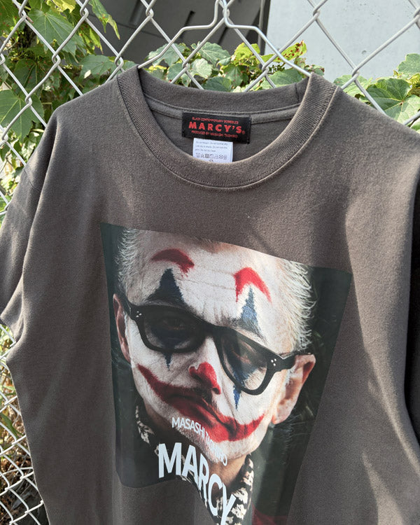 MARCYS' 半袖Tee CHARCOAL BLACK