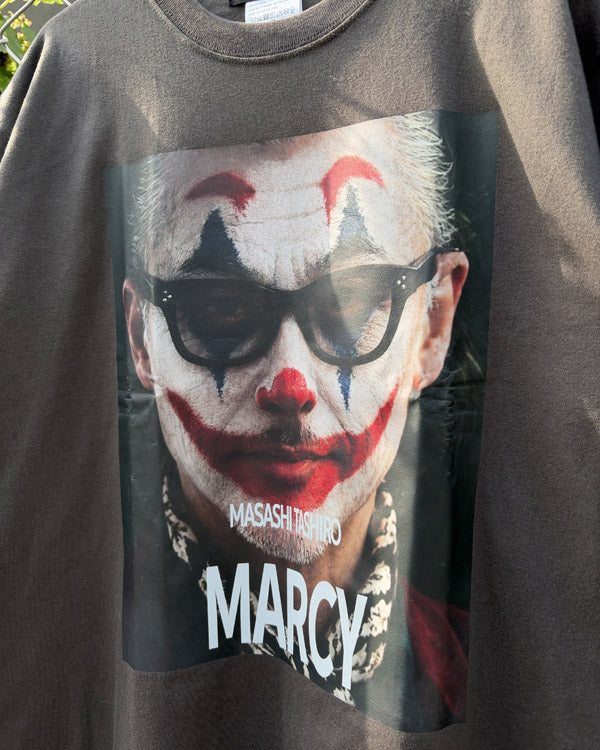 MARCYS' 半袖Tee CHARCOAL BLACK